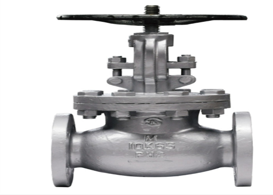 10k Flanged Globe Valve Korean Standard Cast Steel High Temperature Steam Medium