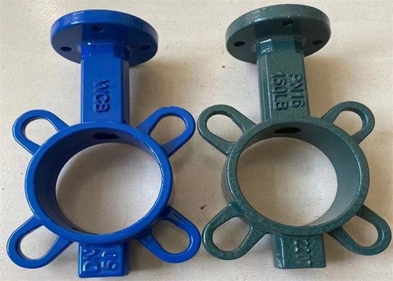 80mm 125mm Wafer Butterfly Valve Light In Weight