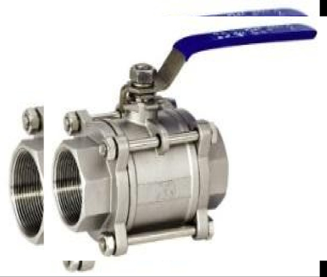 1.0mpa SS Ball Valve Flange End
